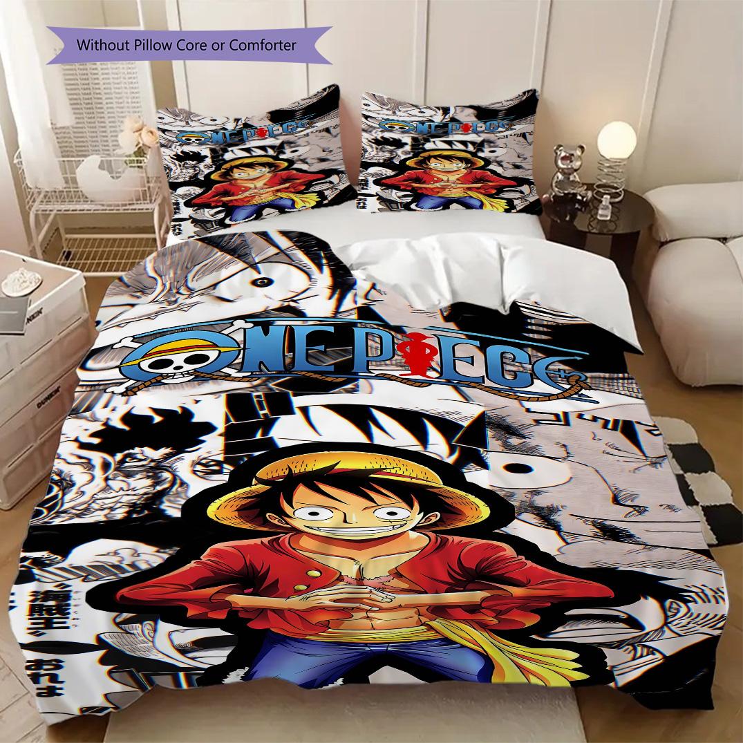 

Luffy Soft and Comfortable Duvet Cover, Children s Bedding Set Gift, Extra Large Size, Various Sizes Available LXR140 135x200cm