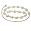 1Pc New Fashion Body Belt Pearl Belt Pearl Beads Waist Women Waistband Strap