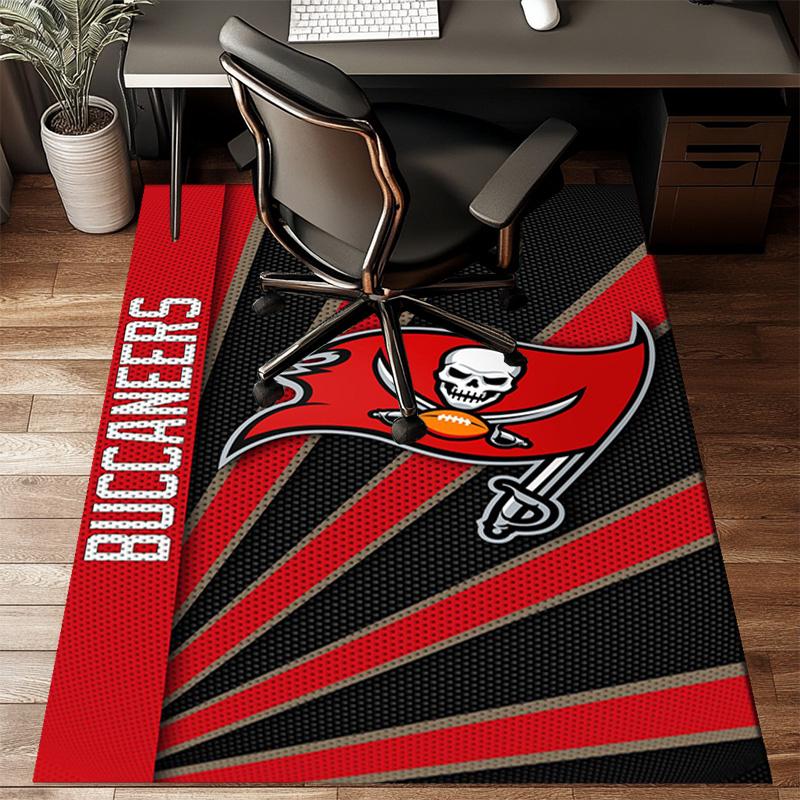 Buccaneers Team Spirit Rug Game Carpet, Floor Mat for Bedroom Living Room Entryway Rug, Home Decor Idea Gift for Christmas Birthday