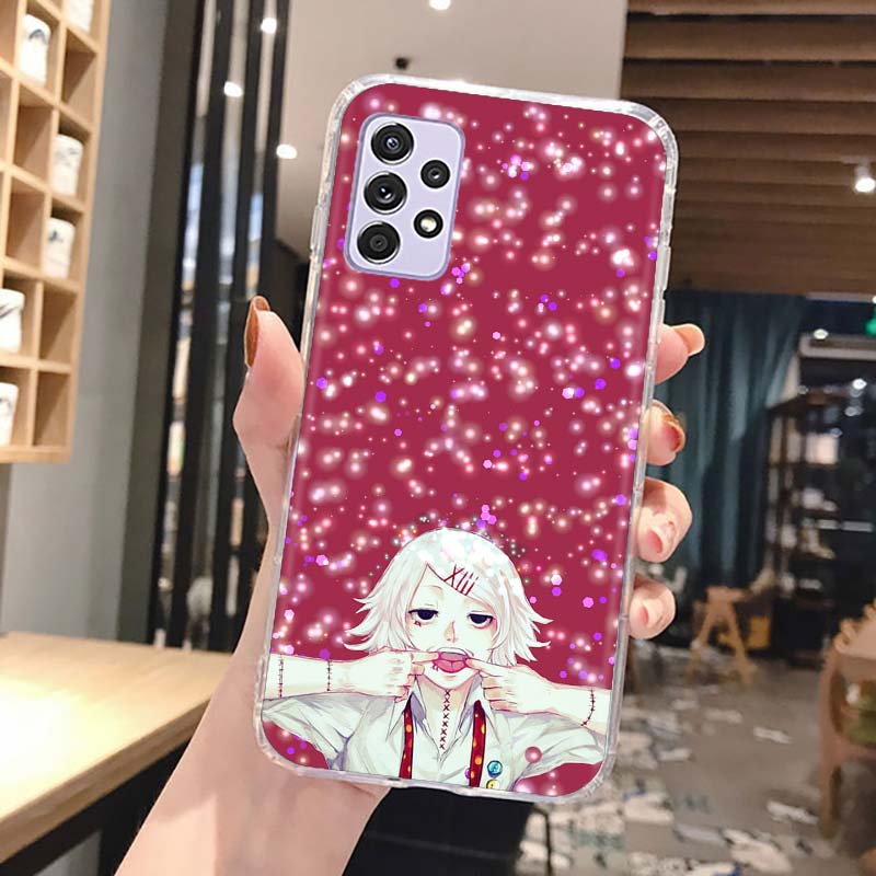 JUUZOU SUZUYA Tokyo Ghouls Phone Case Cover For Samsung Galaxy A13 A14 A15 A16 A17 A53 A54 A55 A56 A33 A34 A35 A36 A23 A24 A25 A
