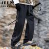 JEEP SPIRIT Men's Autumn/Winter Cargo Casual Pants