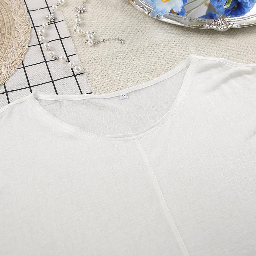 Stylish European American Knit White Round Neck Long Sleeve Pajama Set Soft Skin Friendly Home Service Suit Comfortable Sleepwear