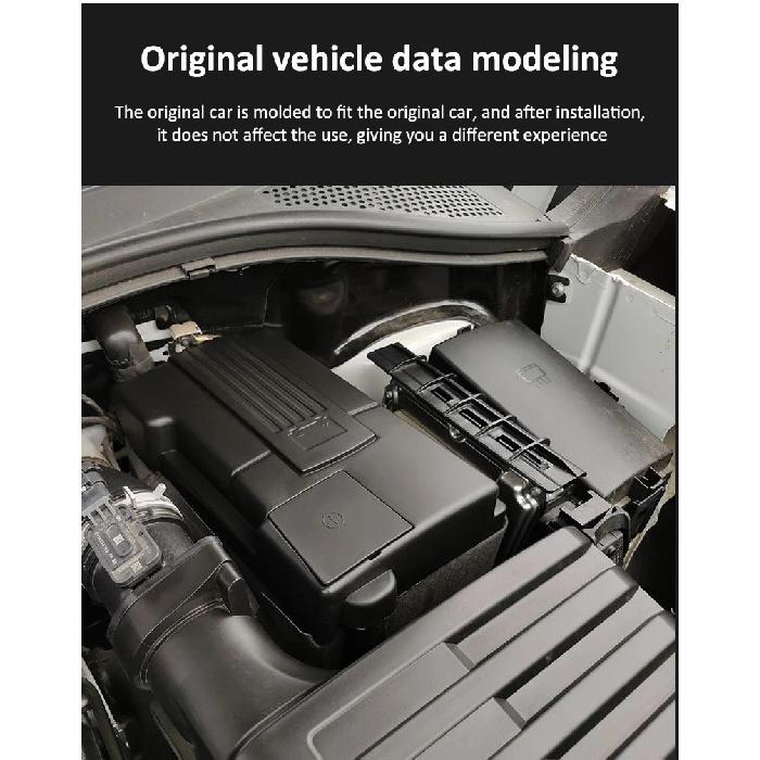 For Chevrolet Cruze 2009 2010 2011 2012 2013 2014 2015 Car Battery Covers New Battery Protective Box Engine Upgrade Accessories
