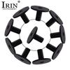 IRIN Drum Set Cymbal Holder 10Pcs Plastic Flange Connect Stand Rustproof Cymbal Sleeves Percussion Instrument Accessories