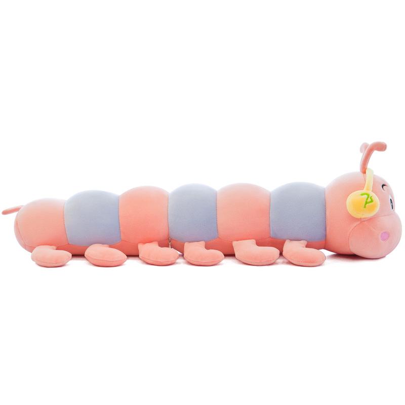 Cute Caterpillar Plush Earphone Pillow - Cozy Sleep Companion