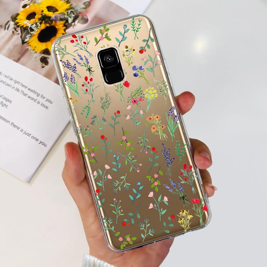 For Samsung Galaxy A8 Plus 2018 Case SM-A730F Luxury Painted Cover Soft Silicone Phone Case For Samsung A8 2018 A530F A8+ Fundas