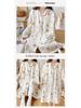 Pure Cotton Gauze Maternity Dress - Summer Nursing Nightgown for Hospital & Home, Plus Size, Women's Spring/Autumn Pregnancy Pajamas.
