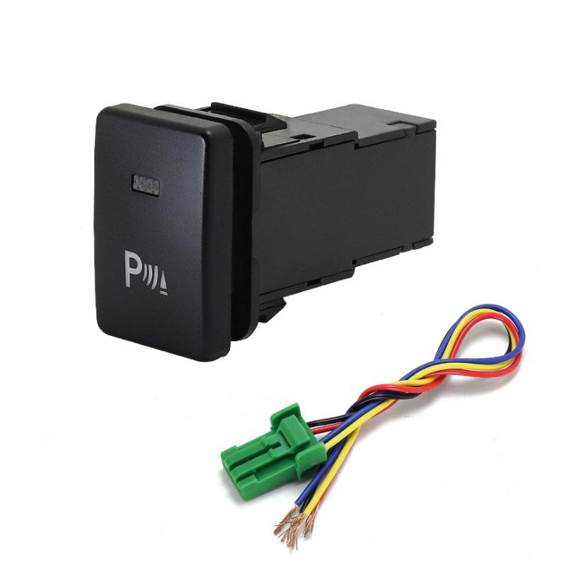 1PC Recorder Monitor Speaker Radar Parking Sensor Front Fog Light Spotlight Tailgate Switch Button For Suzuki Jimny