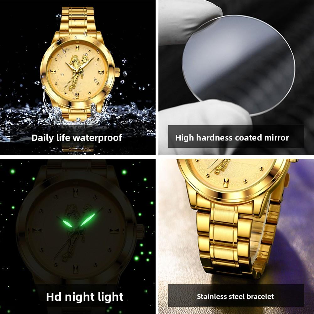 OPK Brand Watch Is A Success, Relief Surface Quartz Watch, Men's Watch, Men's Watch