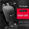 Suede Car Shift Knob Cover for Honda Accord Civic Fit Crider Inspire Ifee - Gear Lever Protector Interior Accessory