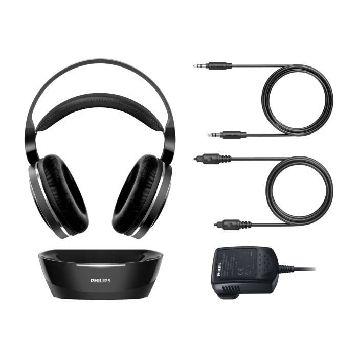 Philips SHD8850 Wireless Radio Full-Size Headphone System