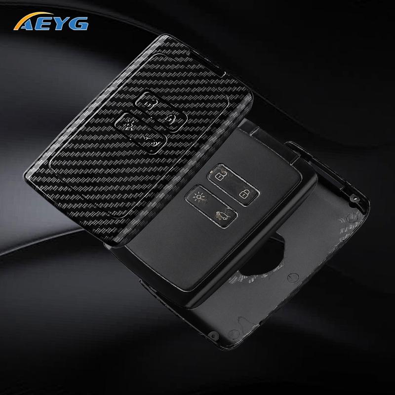 Abs Car Key Case Shell Cover Fob For Renault Koleos Kadjar Captur Megane Talisman Espace Clio Zoe Scenic 4 Arkana Dacia Sandero