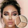 3 Color Cream Concealer Palette Perfect for Covering Dark Circles Blemishes Even Skin Tone Suitable for All Skin Types