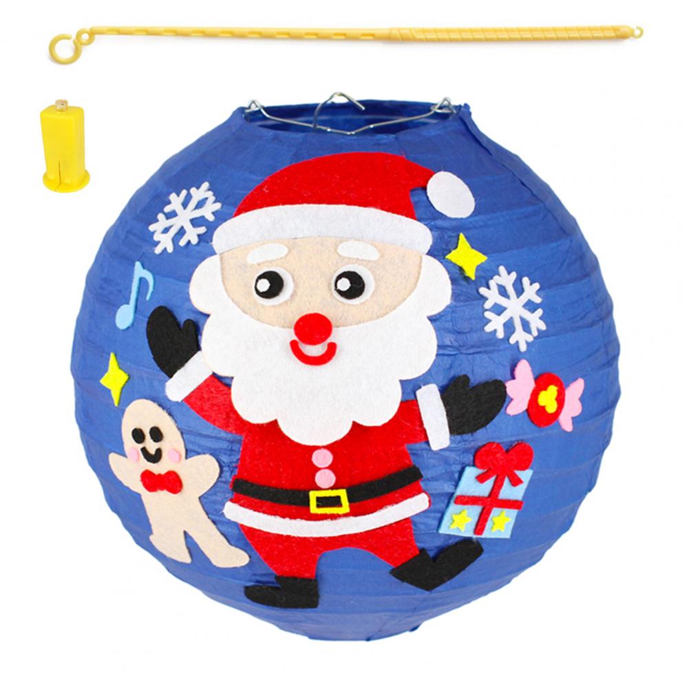 Hot Air Balloon Paper Lanterns Colorful Christmas Decorations Festive Christmas Lantern Decorations for Home Party Diy Craft