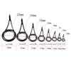 Fishing Line Guide Stainless Steel Ceramic Tip Top Ring Fishing Rod Guide Ringa