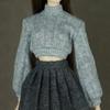 Handmade Doll Knitted Sweater Mini Dressing Clothes Doll Accessories Tops  for 1/6 Doll