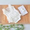 Baby Photography Props Lace Romper and Bowknot Hairband Outfit Photo Shoot Clothes Baby Photography Costume Clothing
