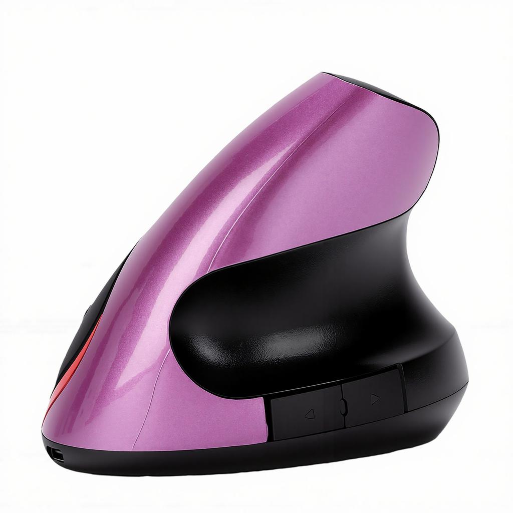 Wireless Vertical Mouse 2.4GHz Rechargeable 6 Buttons 800 1200 1600 DPI Optical Ergonomic Mouse for PC Laptop Computer