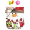 Cute Treat Bags Christmas Cartoon Treat Bags Holiday Goodie Bag Portable Tote Bag With Handle For Family Gatherings