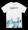 Rock Band Print Kurzarm Yk Vintage Oberteil Lässig Locker Streetwear Rock Punk Baumwolle Print T-Shirt Fan Geschenk Unisex