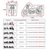 Motorcycle Cover M L XL XXL XXXL XXXXL Universal Outdoor Uv Protector Bike Rain Dustproof Scooter Covers Waterproof
