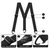 Adjustable Hidden Suspenders Y-Style Under Shirt Suspenders  for Wedding Suit Skirt