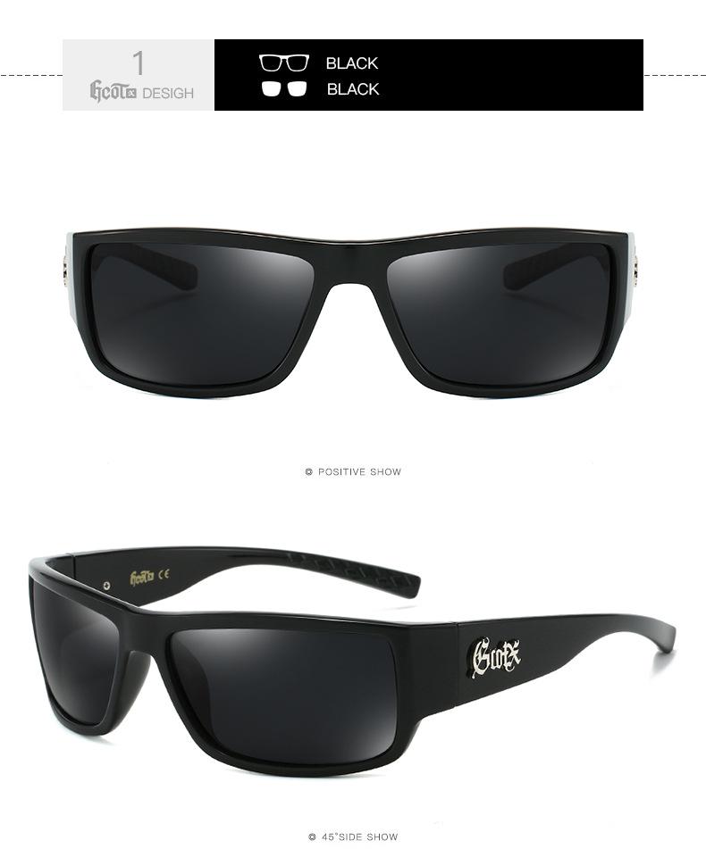 GCOTX Chicano Biker Style Polarized Sunglasses G623 G623