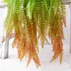 Simulation Spray Color Anchovy Wall Hanging Extra Large Full Persian Grass Green Simulation Fern Plant Vine Vine