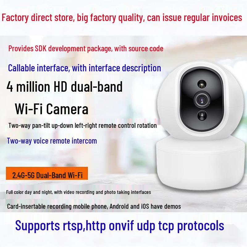 API-Based Wireless Monitoring Camera Demo with OpenCV/Python for Network Recognition Algorithm Development.