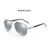 Men And Women Polarized Sunglasses Colored Reflective Glasses Driving Sunglasses Black Unisex Pilot Lenses Uv400