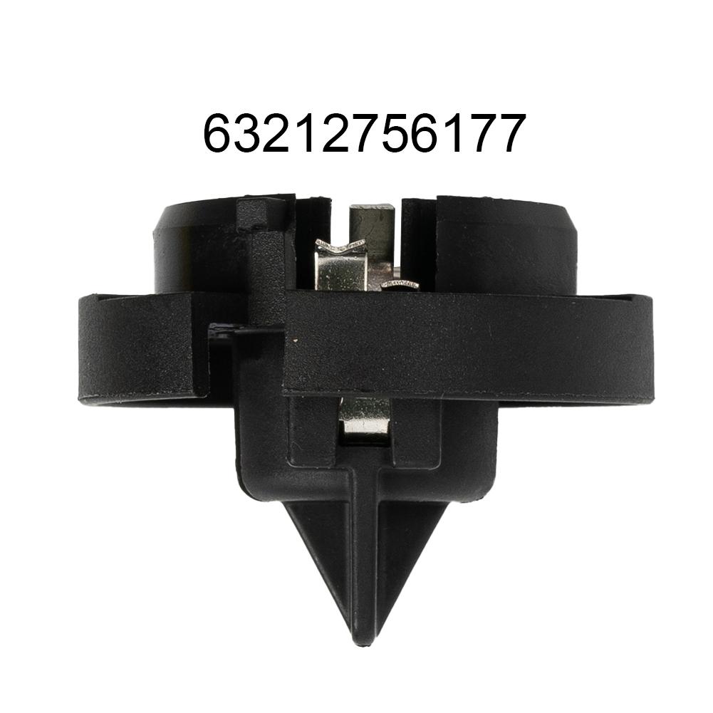 Bulb Bracket Socket Bracket Socket Car Accessories ABS + Metal Bracket Socket