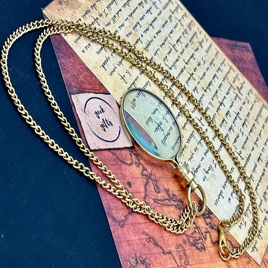 Lupa Steampunk Retro Regalo Monóculo de Bolsillo Disfraz Lupas de Bolsillo Hecho a Mano