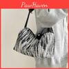 Fashionable Vintage Lazy Style Crossbody Bag Large Capacity Soft Tote
