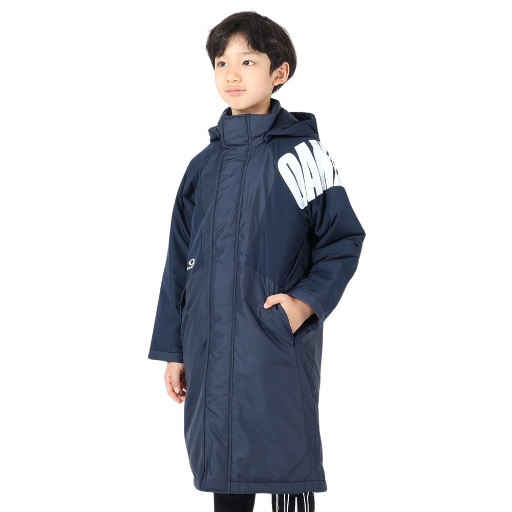 

Oakley Enhance Long Coat YTR FOA405765 Fathom S Size 6.0 Kids (Japanese M)