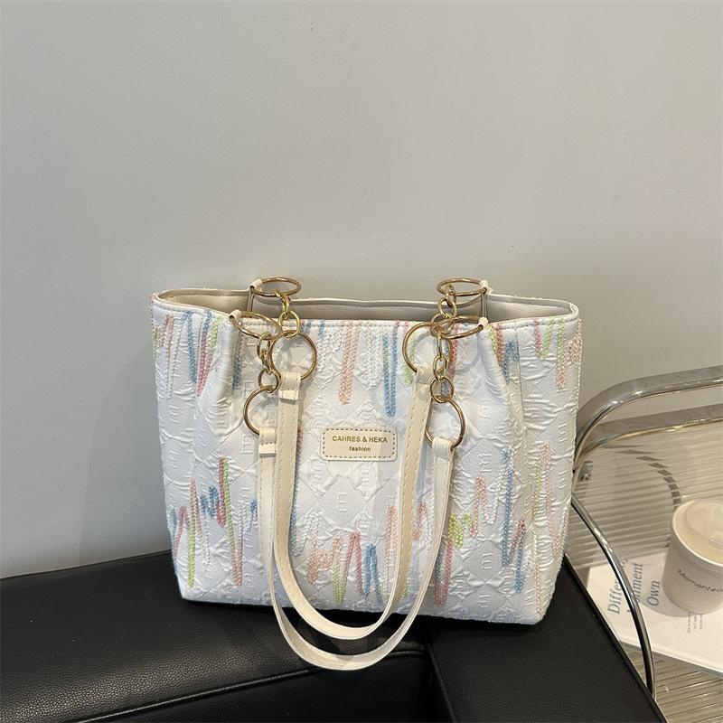 Summer Casual Light and Lazy Style  Large Capacity Women's Bag  Fashionable Travel One-shoulder Hand-held Crossbody Bag