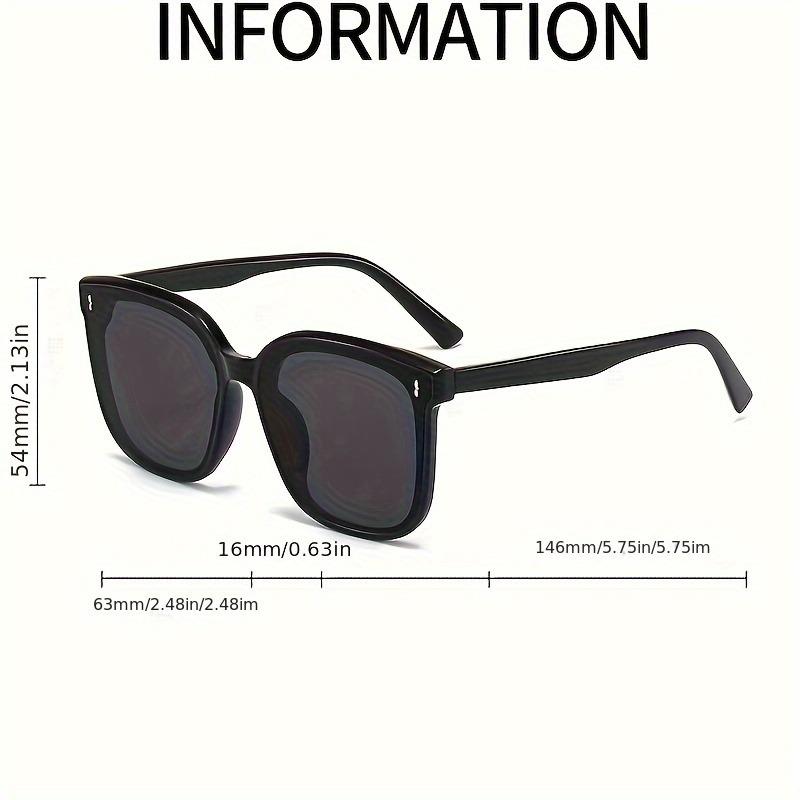 Fashionable Large Frame Men's and Women's Fashionable Glasses Trendy Glasses