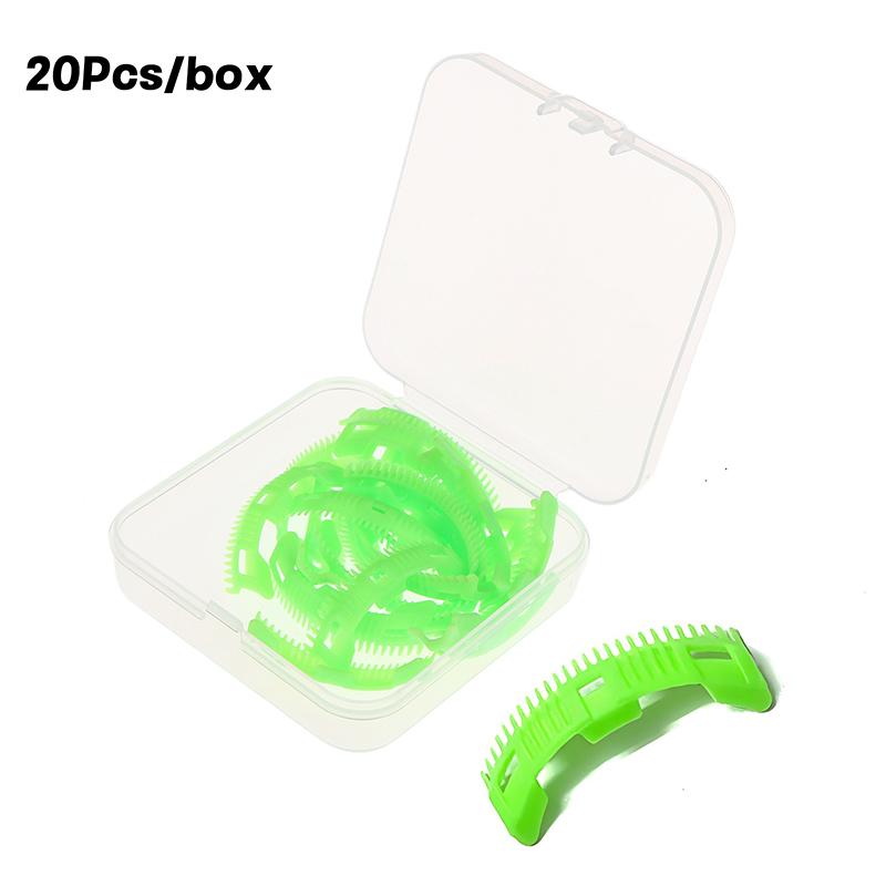 

20 шт. Красота Ресницы Макияж Завивка Стайлинг Инструмент Завивка Ресниц Сменные Подушечки Женский Гребень для Ресниц с Зубчиками Завивка Сменные Подушечки темно-зеленого