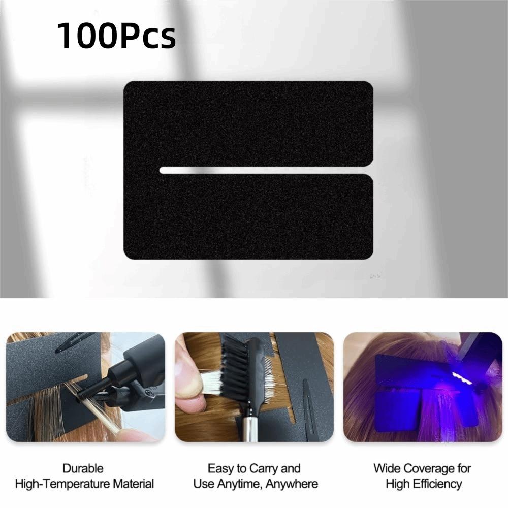 100Pcs Defend Hair Extensions Protector Shields UV Shield Heat Scalp Shields  Styling