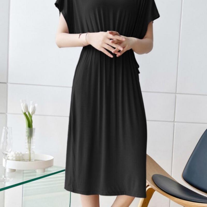 Shop   Women Summer Cooling Loose Fit Homewear Dress Won Wdr Webe395