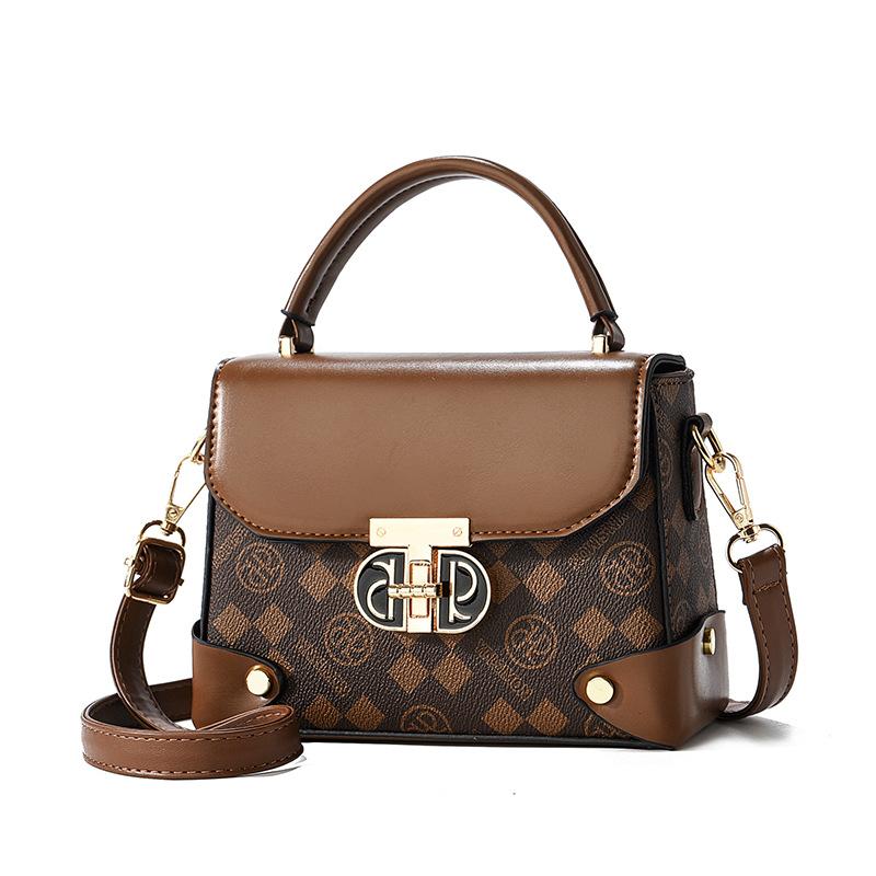 Women's bag 2025 new small square bag fashion casual high sense shoulder messenger bag versatile handbag bag women