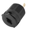Steckeradapter L5-30P Twist Lock Elektrostecker AC 125V 30A Schwarzer Stecker 3-poliger Steckerverbinder Industrielle Anwendung