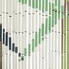 Bamboo Insect Door Curtain with Print 100 x 220 cm Bamboo
