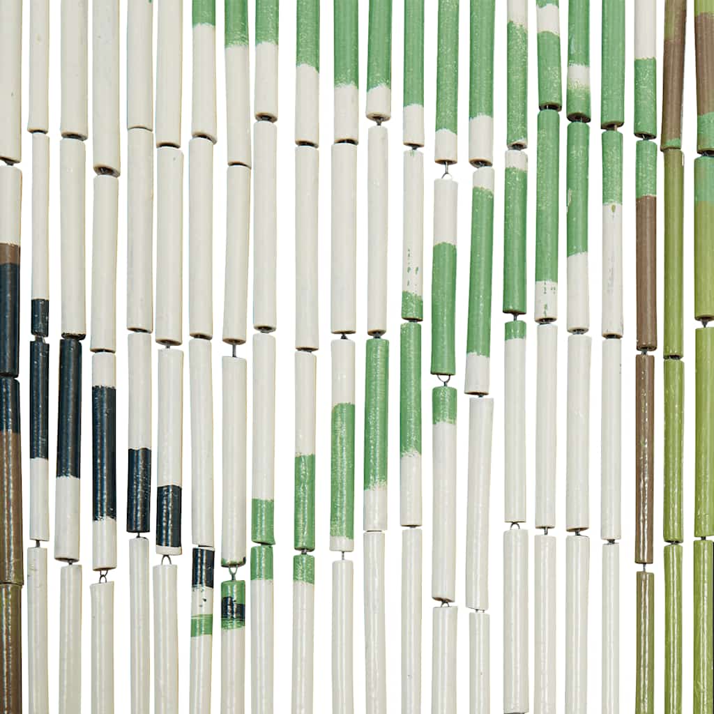 Bamboo Insect Door Curtain with Print 100 x 220 cm Bamboo