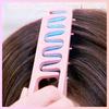 Cross ABS Fluffy Texture Styling Comb for Hair Volume and Bangs