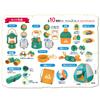 Kawada Camping Pretend Play Ages 3 and Up Set, Kids' Tent, Toy, KNY-10,