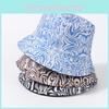 Stylish Fisherman Hat With Retro Zebra Pattern For Women In Spring Summer For Sun Protection