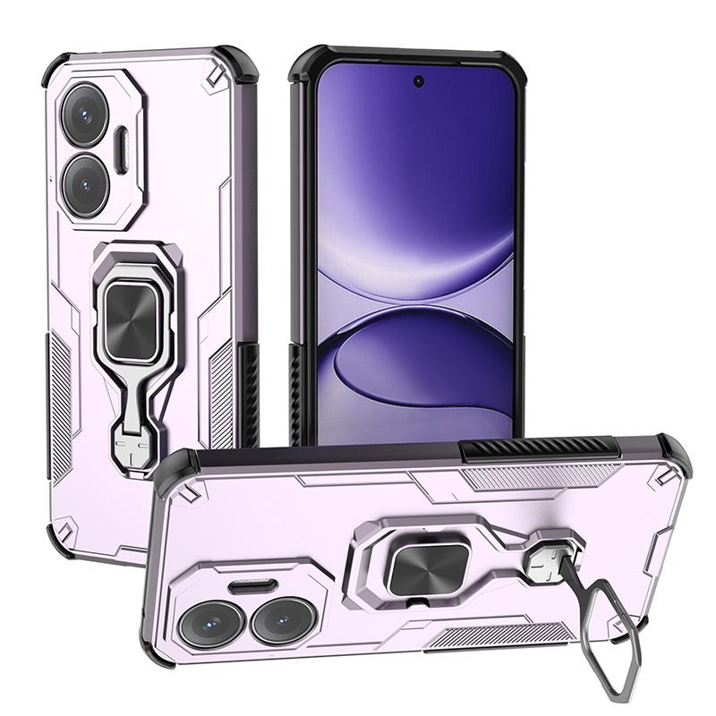 For Xiaomi Poco F7 5G Case Shockproof Magnetic Ring Armor Phone Cases for PocoF7 Poko Little F 7 7F Kicksatnd Back Cover