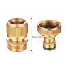 Durable 3 4 Inch Brass Hose Linker With flexible Fit For Various Garden Tools And Watering Equipment