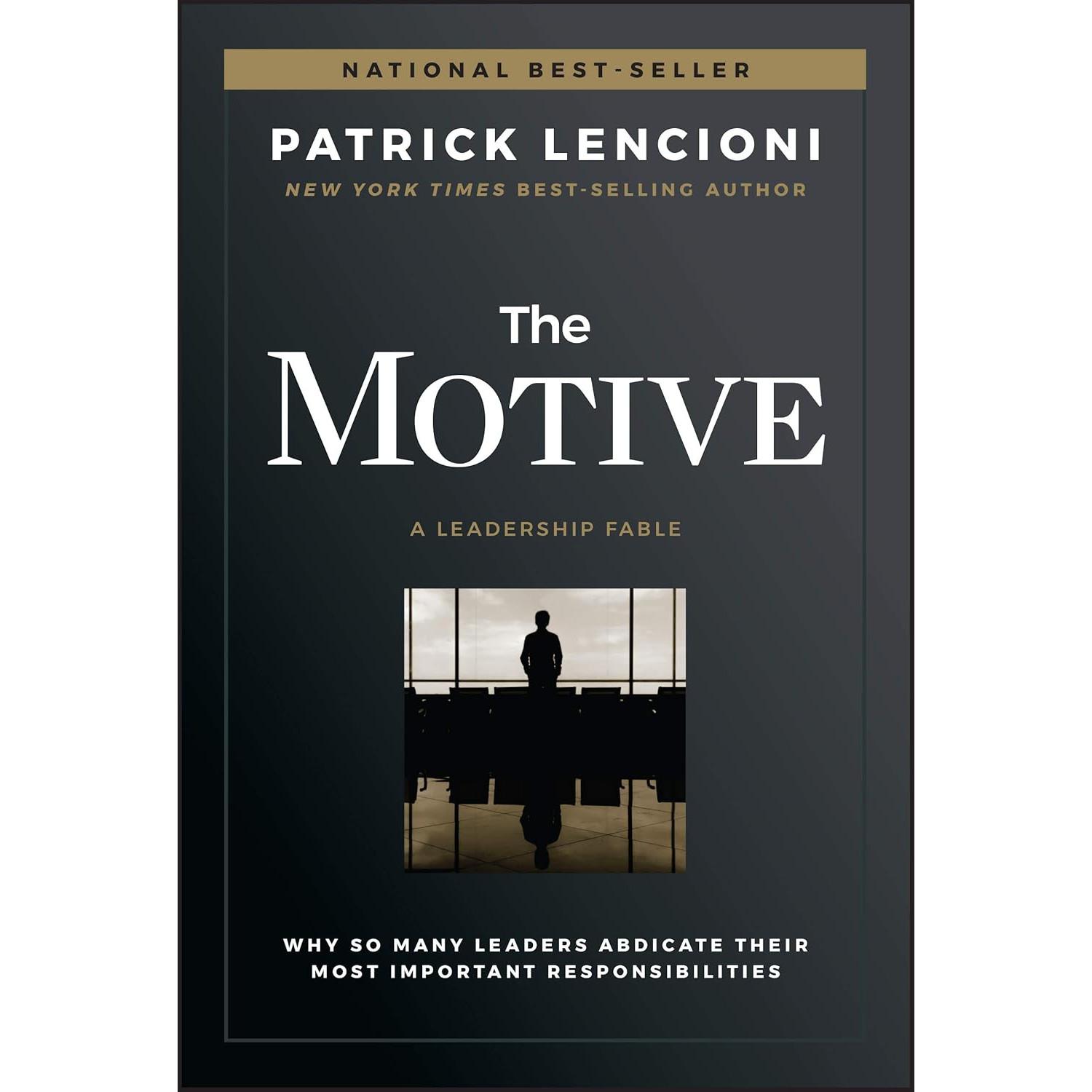 The Motive Hardcover By Patrick M. Lencioni UKN2099