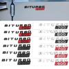 Auto ABS BITURBO 700 800 900 Logo Parafango Laterale Bagagliaio Carrozzeria Emblema Distintivo Adesivi Per Benz Brabus Classe G G700 G800 G900 W463